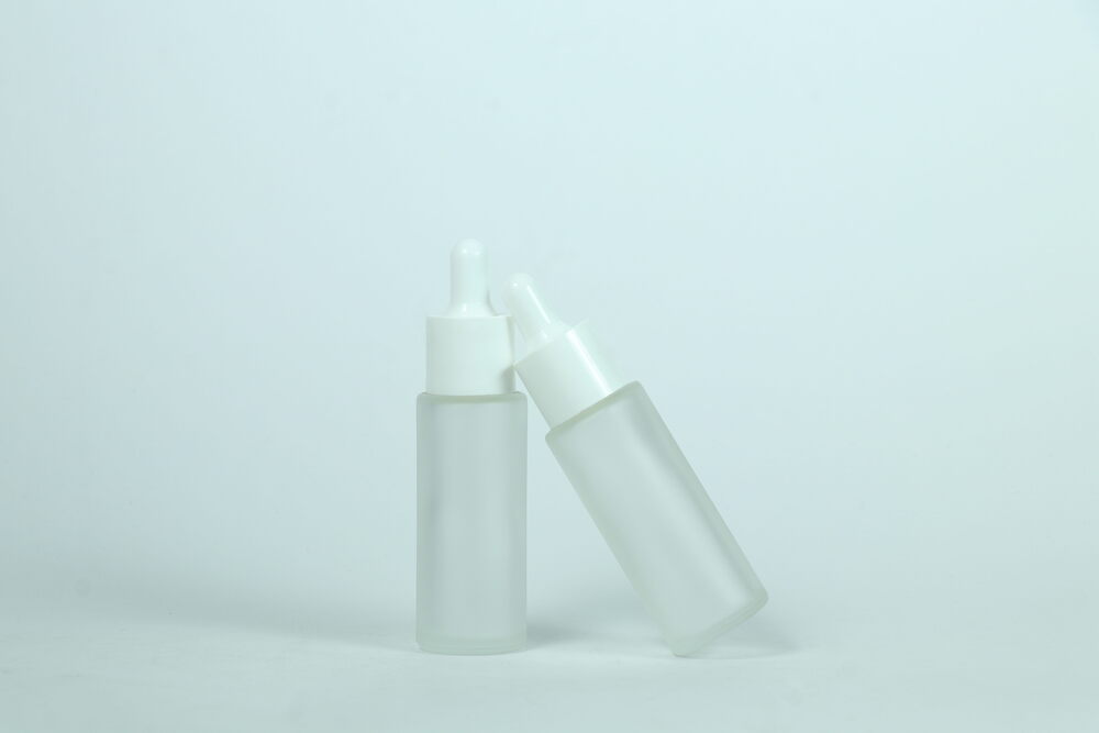 30ml Clear Frosted Zermet Bottle - Material: Glass