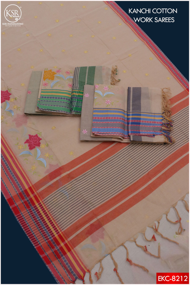 KANCHI COTTON WORK SAREE