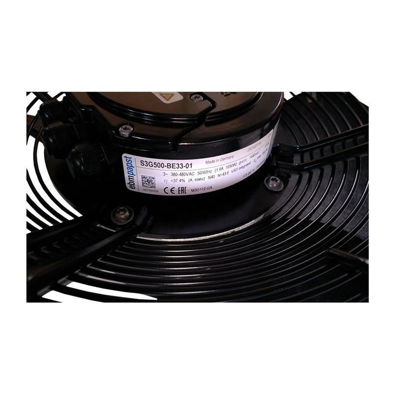 ebmpapst S3G500-BE33-01 400V AC 1050W 1.9A 500mm IP54 10500m3/h 1440RPM Printing Equipment Air Flow Axial Cooling Fan