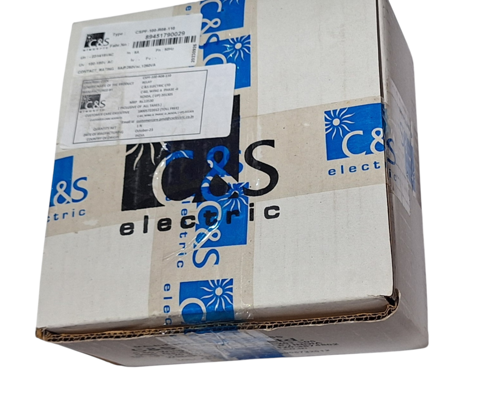 C&s Relay Cspf-100-r08-110 - Color: White