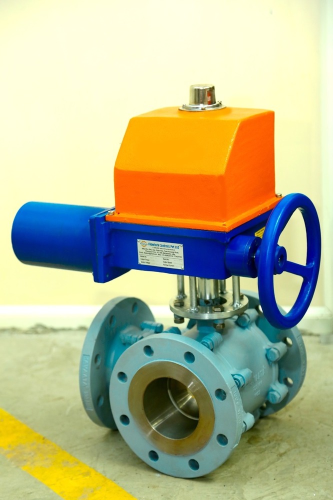 Motorized Ball Valve - Finish: Painted