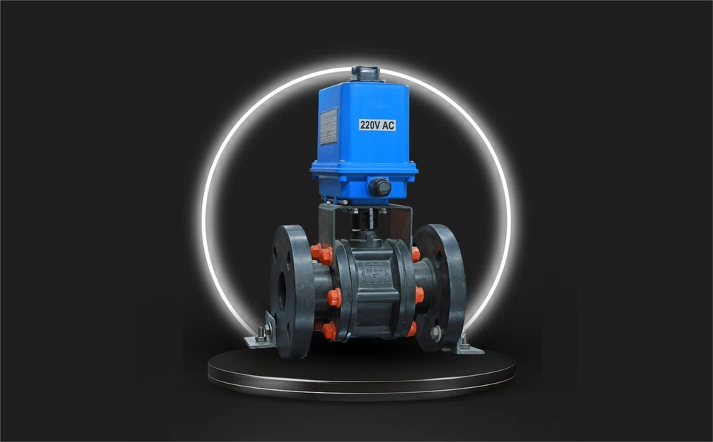 Motorized Ball Valve - Finish: Painted