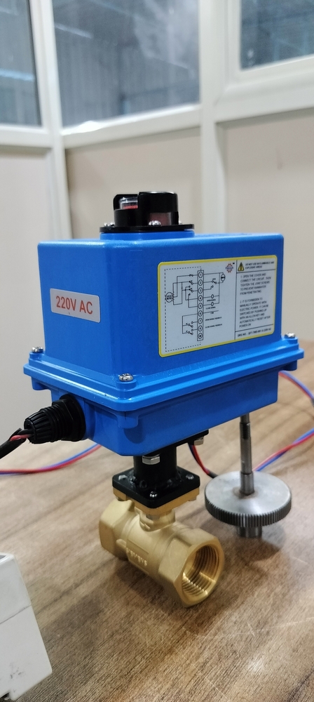 Motorized Ball Valve - Finish: Painted