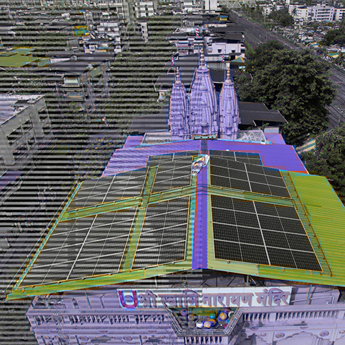 Solar On Grid - Color: Blue