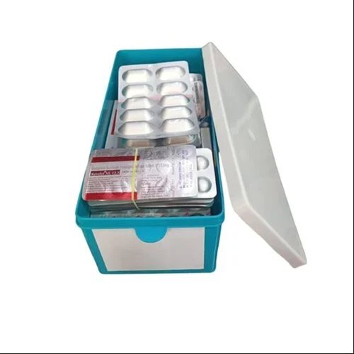 Plastic Medicine Box For Medical Shop Usage