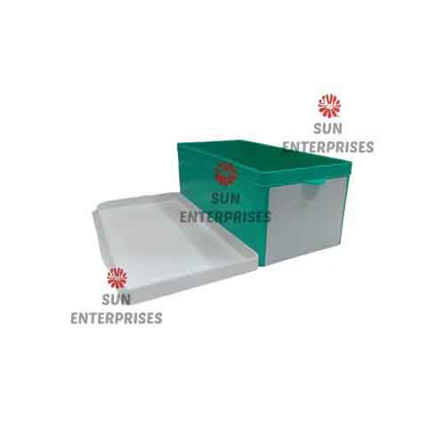 Green Plastic Medicine Box