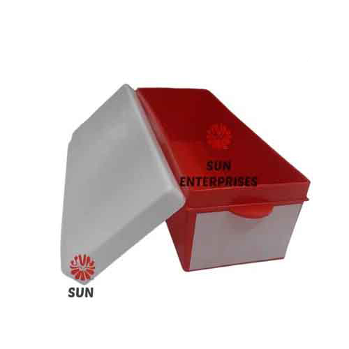 Red Plastic Medicine Box