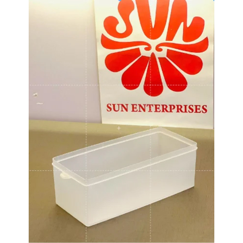 Transparent Plastic Medicine Storage Bin