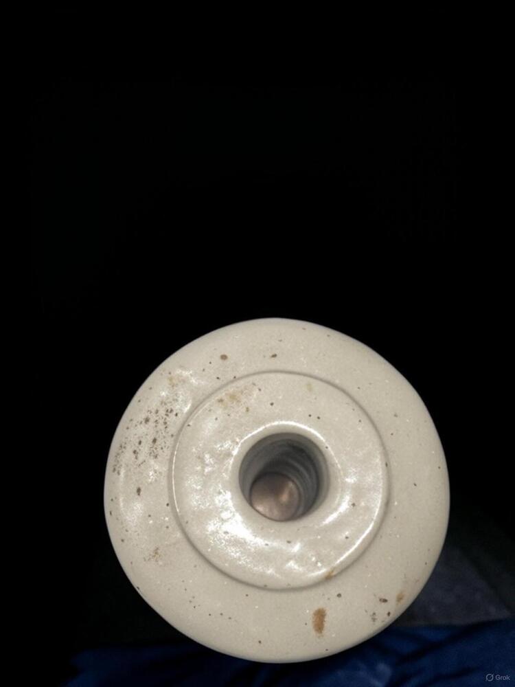 Shackle Insulator - Porcelain/polymer, 50x65mm, 75x90mm, 100x115mm | White/brown Glazed, 1.1kv Support, >100 Gî© Insulation Resistance