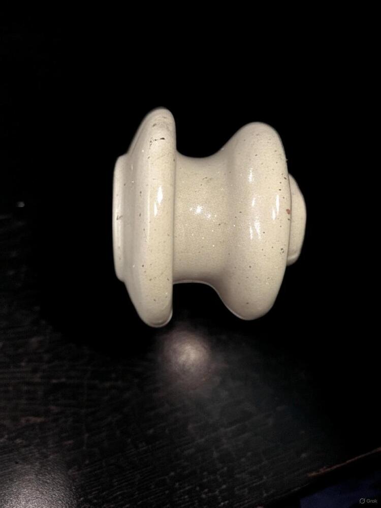 Shackle Insulator - Porcelain/polymer, 50x65mm, 75x90mm, 100x115mm | White/brown Glazed, 1.1kv Support, >100 Gî© Insulation Resistance