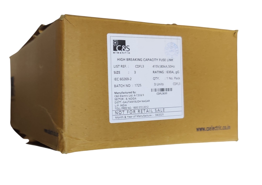 C&S FUSE CDFL03 630A
