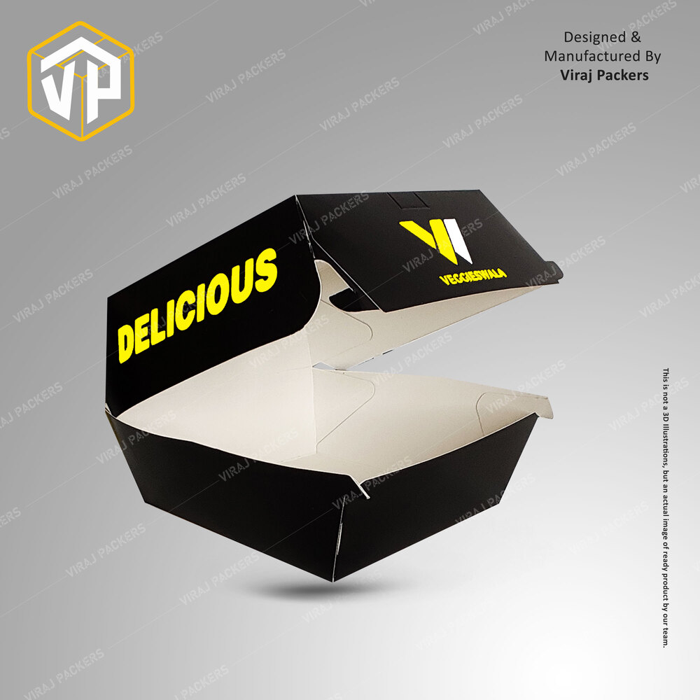 Cramshell Burger Box
