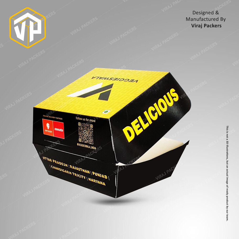 Cramshell Burger Box