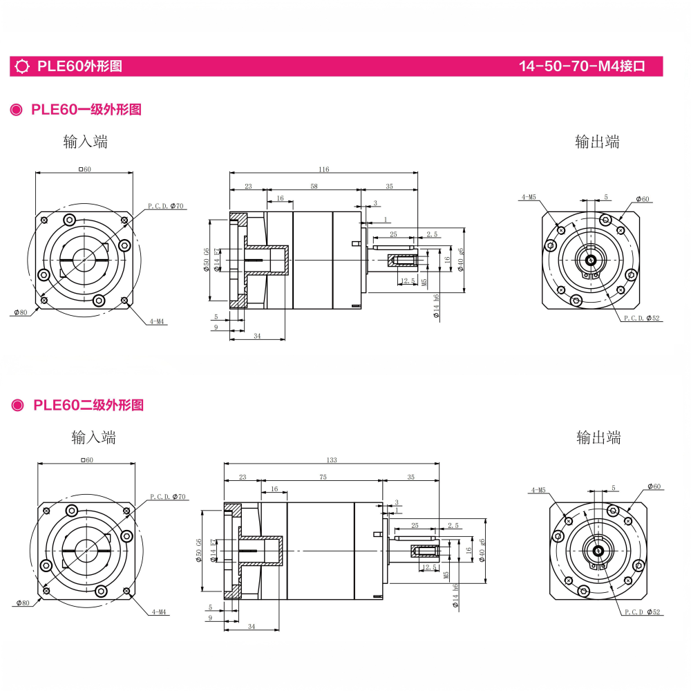 Low-Backlash PLE60 L1 Planetary Drive  Accuracy Meets Durability