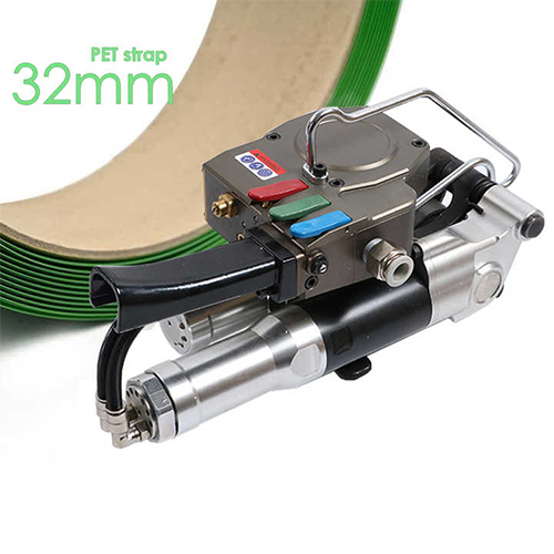 Air-powered Plastic Strapping Tool