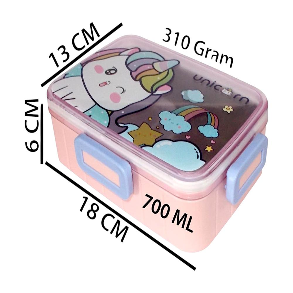 Bento Lunch Box - Color: Multi Color