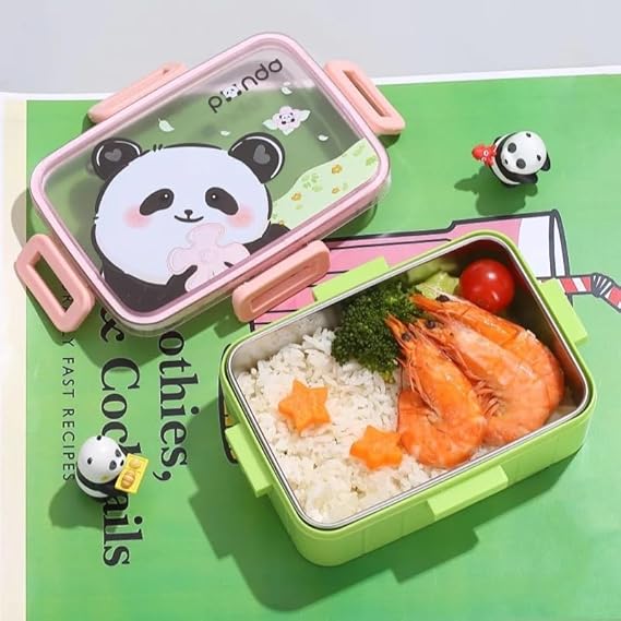 Bento Lunch Box - Color: Multi Color