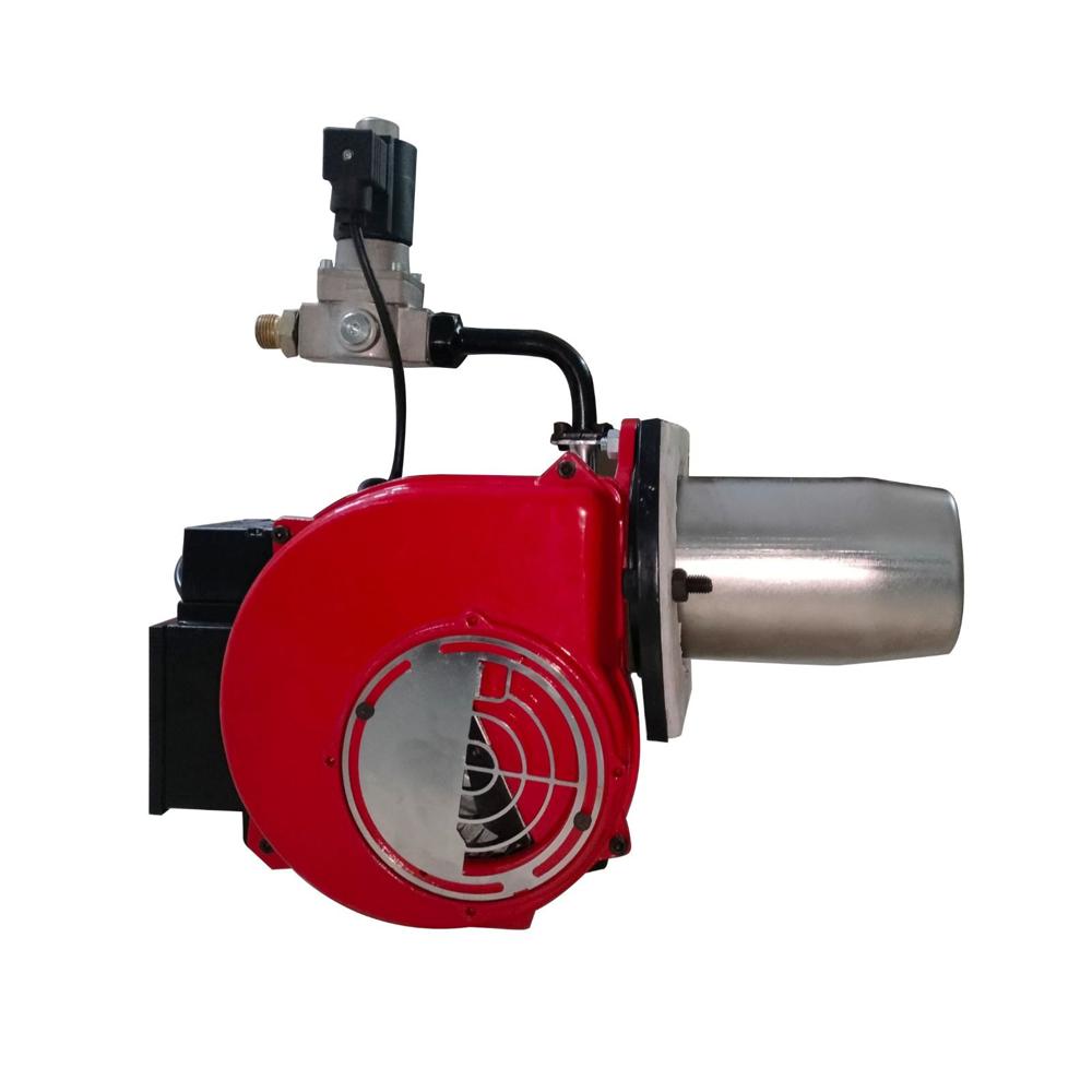 Industrial Gas Burner Fireon Model G10 - Power Range: 49-120 Kw, Single Stage, Low Nox Emissions, Plug & Play Setup, Durable Design, Premium Italian Solenoid Valve