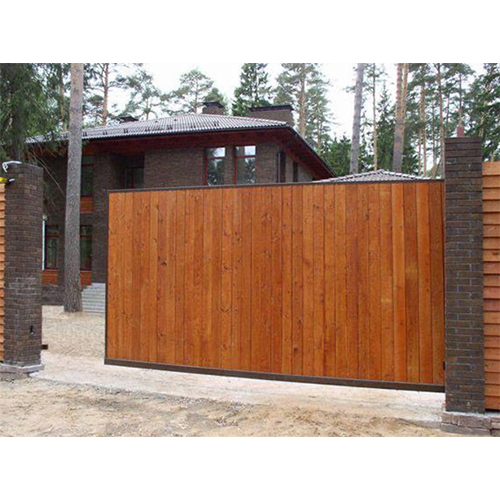 Automatic Cantilever Sliding Gate - Style: Modern