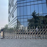 Automatic Retractable Gate - Material: Stainless Steel