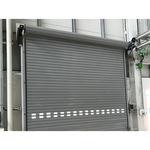 Automatic Aluminum Rolling Shutter - Color: Silver