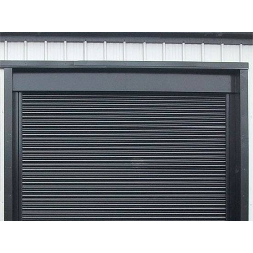 Automatic Stainless Steel Rolling Shutter - Color: Black