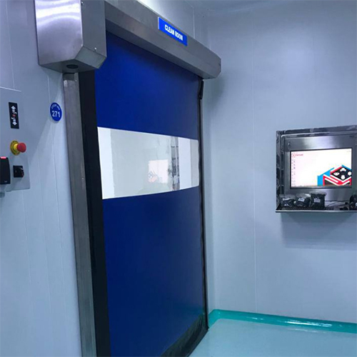 Automatic Sectional Apex Reset Clean Room Door - Coating Type: Powder Coated