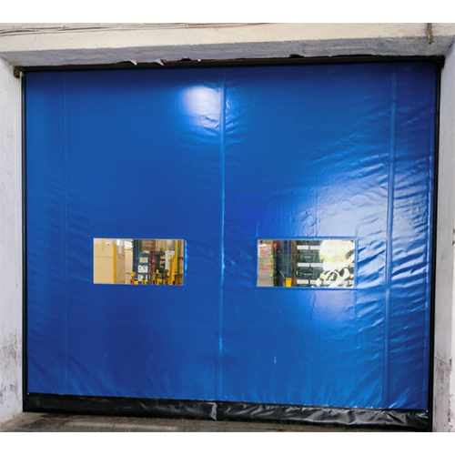 Automatic Sectional Apex Reset High Speed Door - Coating Type: Powder Coated