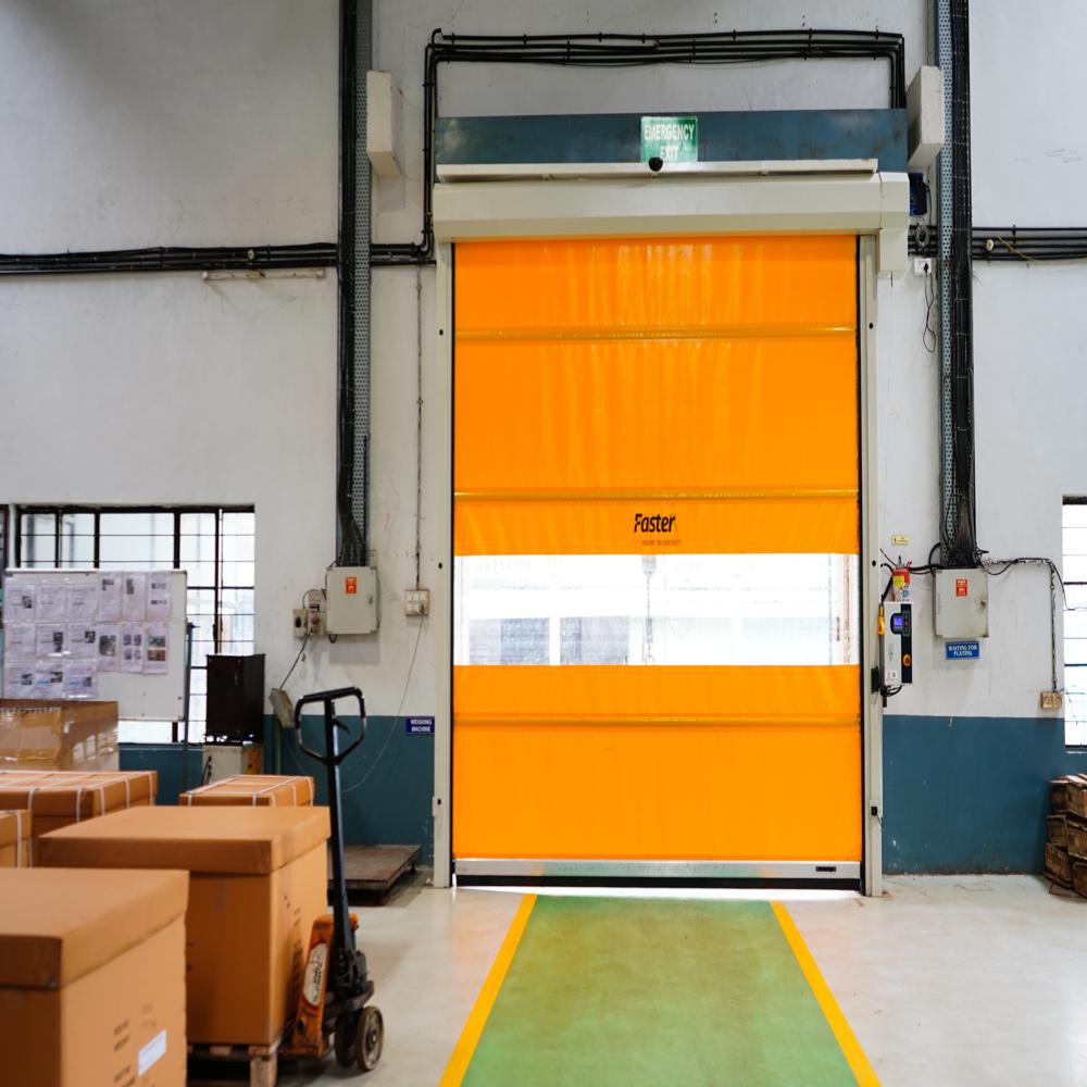 Automatic Sectional Apex High Speed Stack-up Hanger Door - Coating Type: Powder Coated