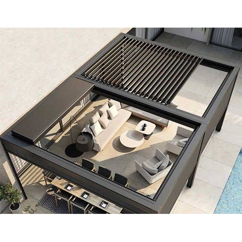 Skyline Louvered Retractable Roof - Features: Waterproof