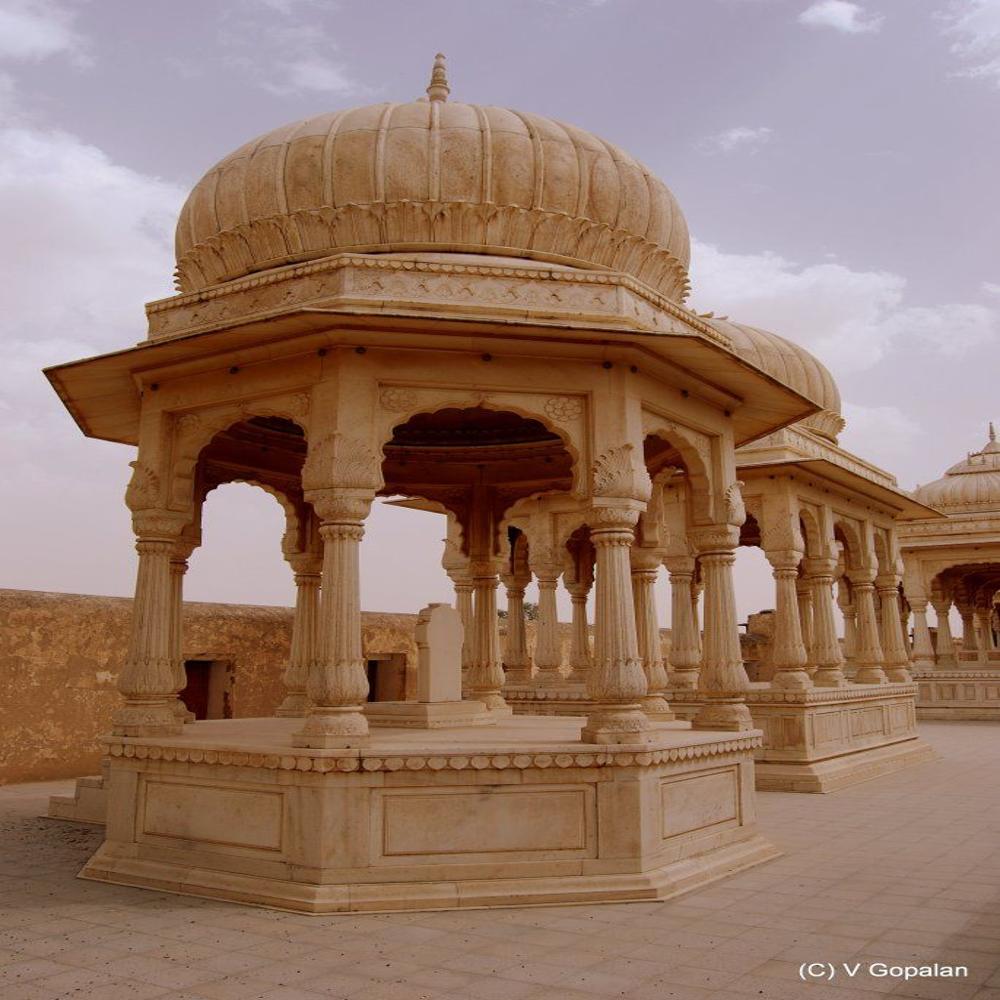 teak sandstone gazebo