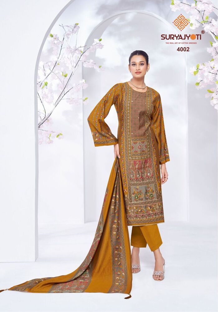 SuryaJyoti Kanchan Vol-04  Dress Material