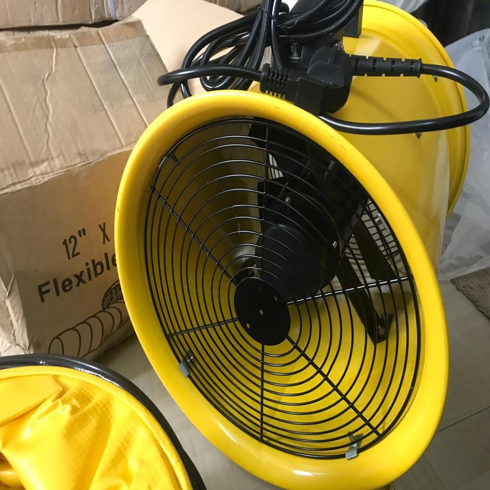 Confined Space Blower With Hose - Color: Orange