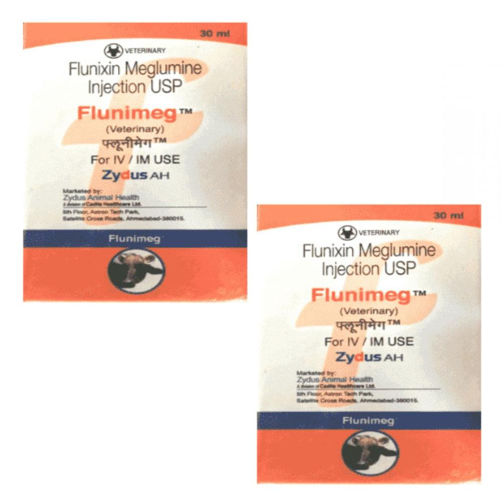 Flunimeg Flunixin Meglumine 30ml Injection