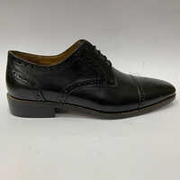 Black Leather Classic Shoes