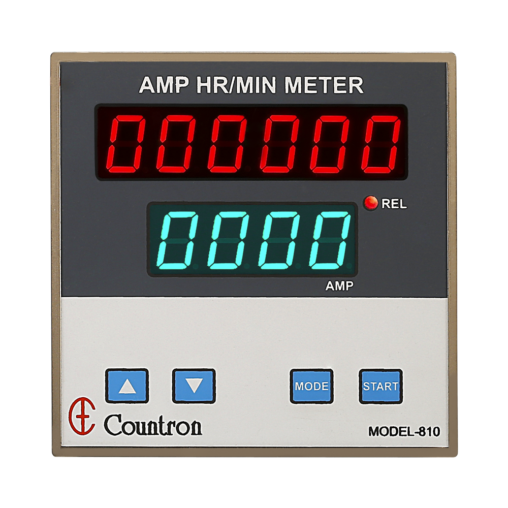 Programmable Ampere Hour Meter Model 810Ah - Features: Good Quality
