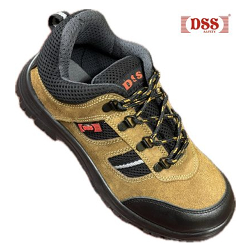 Dss - Sporty Brown Industrial Safety Shoes - Color: Different Available