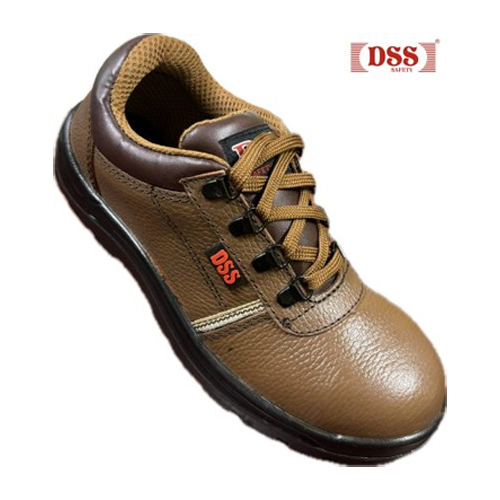 DSS31 Brown Sporty Safety Shoes