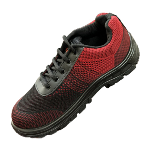 DSS- Aceff Sporty Red Black Labour Safety Shoes