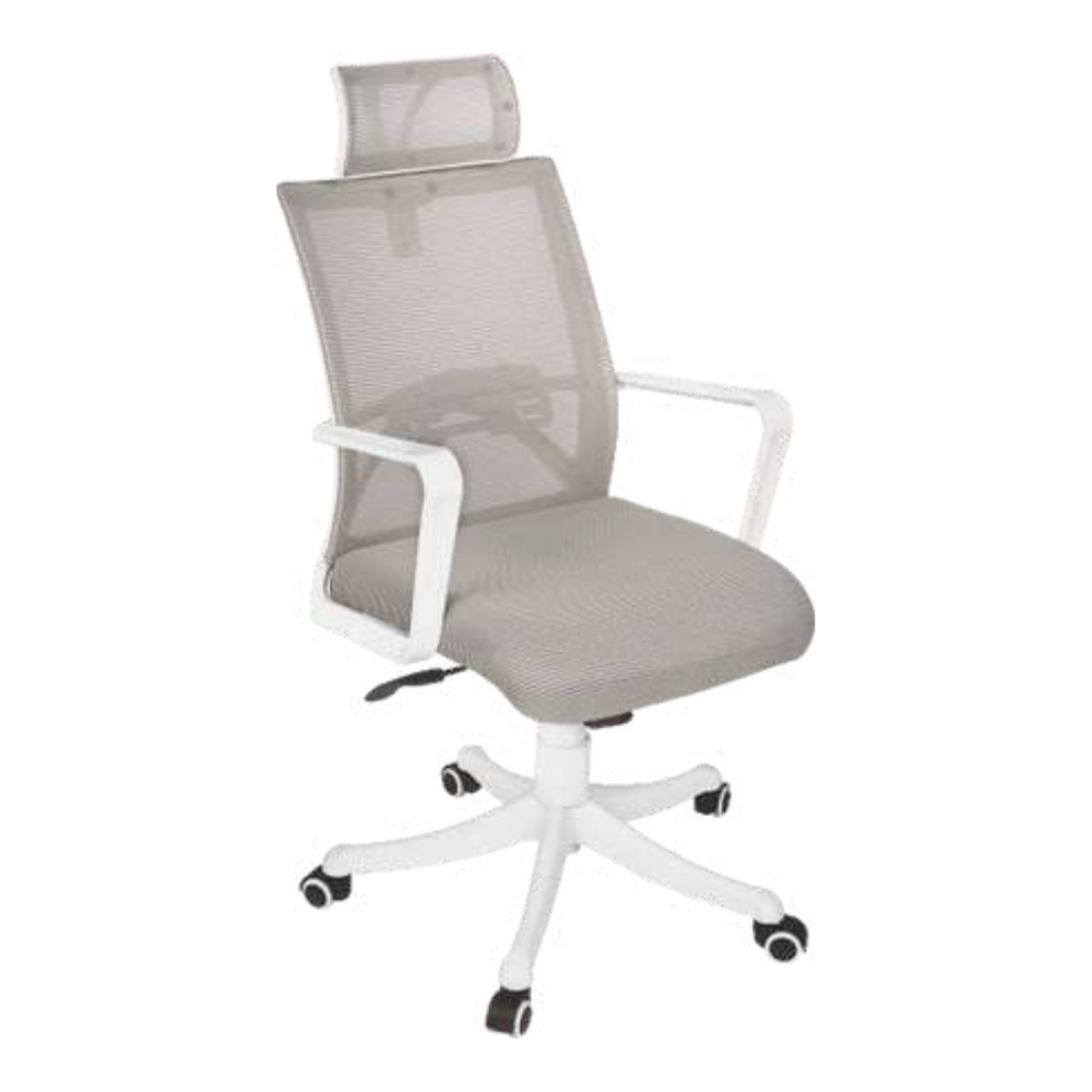High Back Mesh Office Chair with Adjustable Headrest