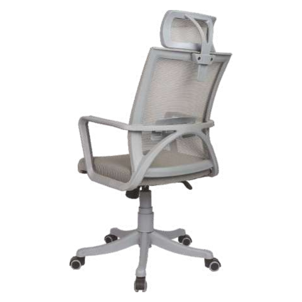 High Back Mesh Office Chair with Adjustable Headrest