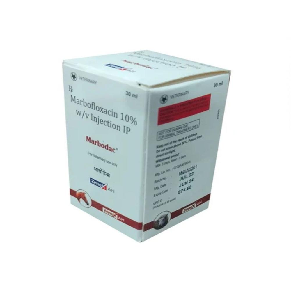 Marbodac Marbofloxacin 30ml Injection