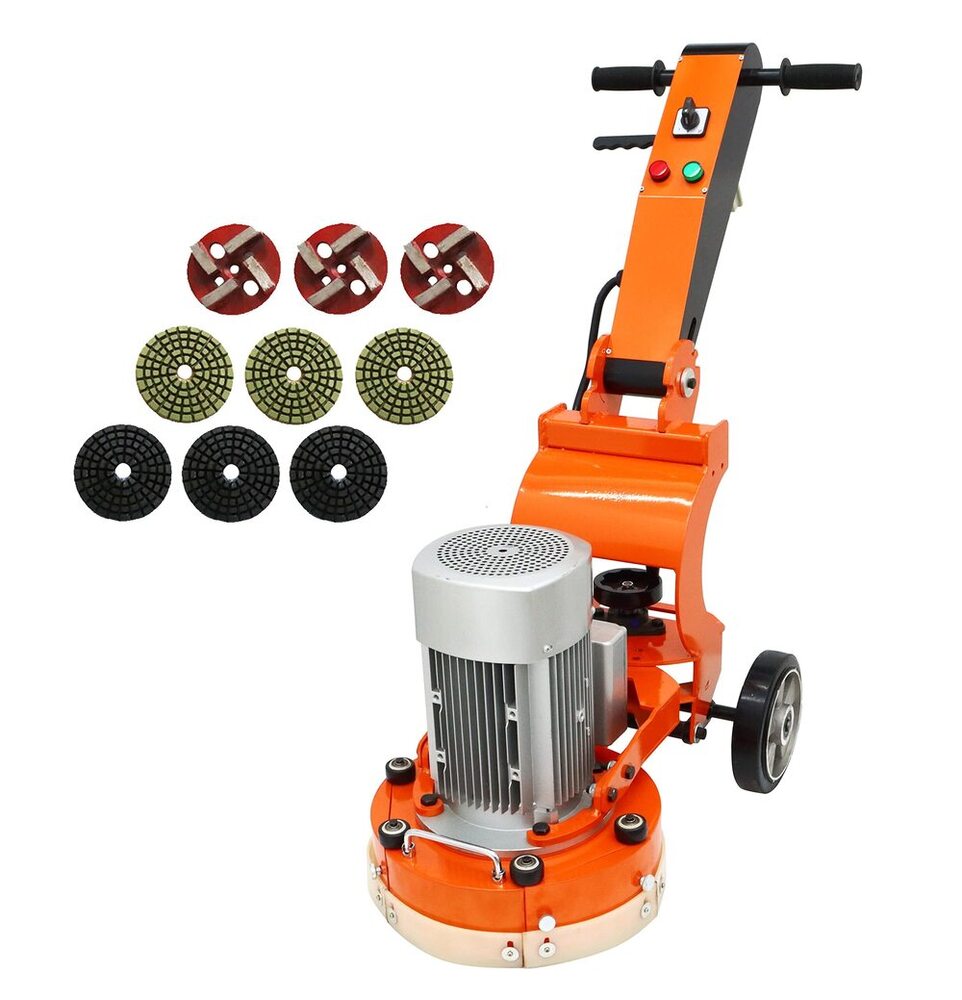 Floor Grinding Machine Gt400 - Color: Orange