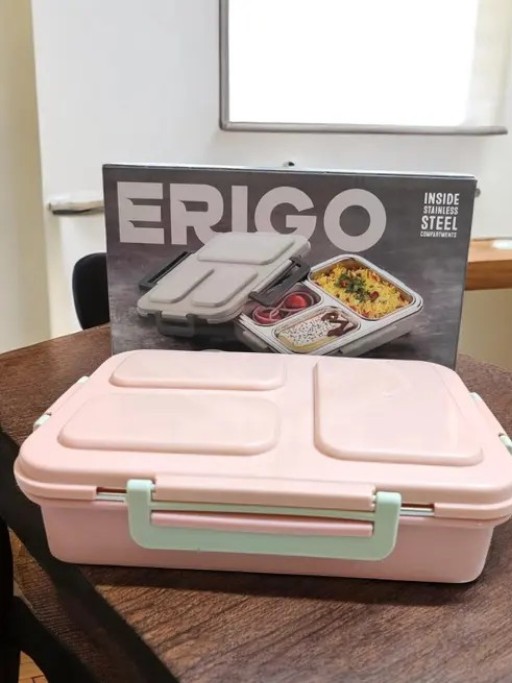 Erigo  3 Compartment Lunch Box 