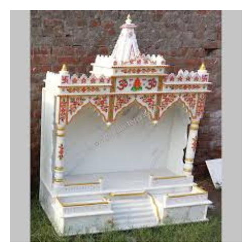 Polished Marble Decorative Temple