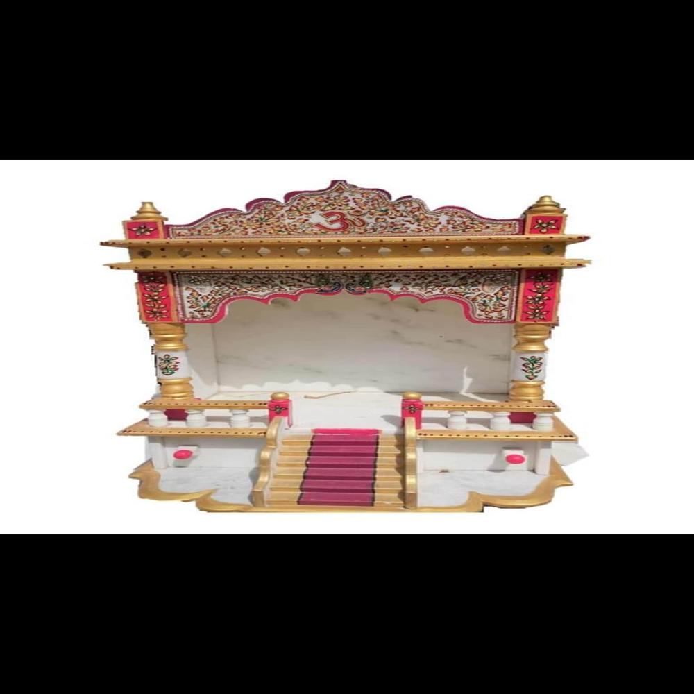 Polished Marble Decorative Temple