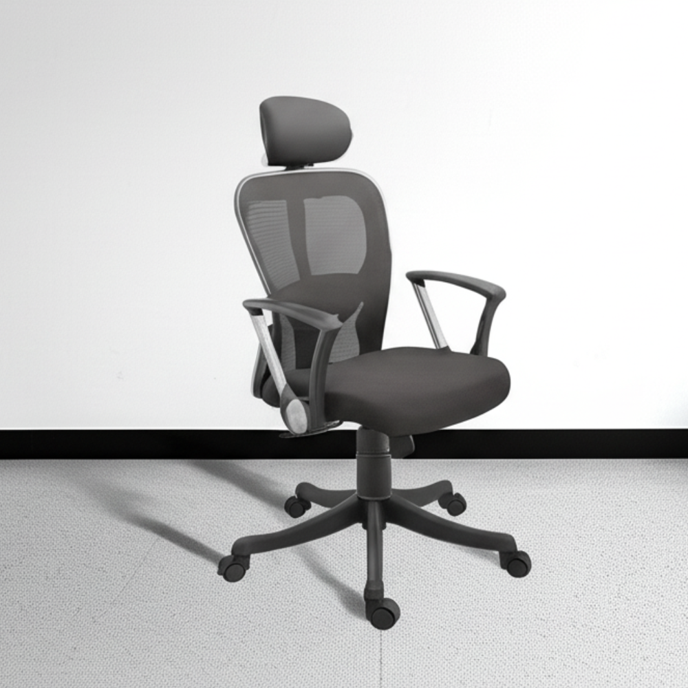 HIGH BACK OFFICE CHAIR WITH HEADREST 
