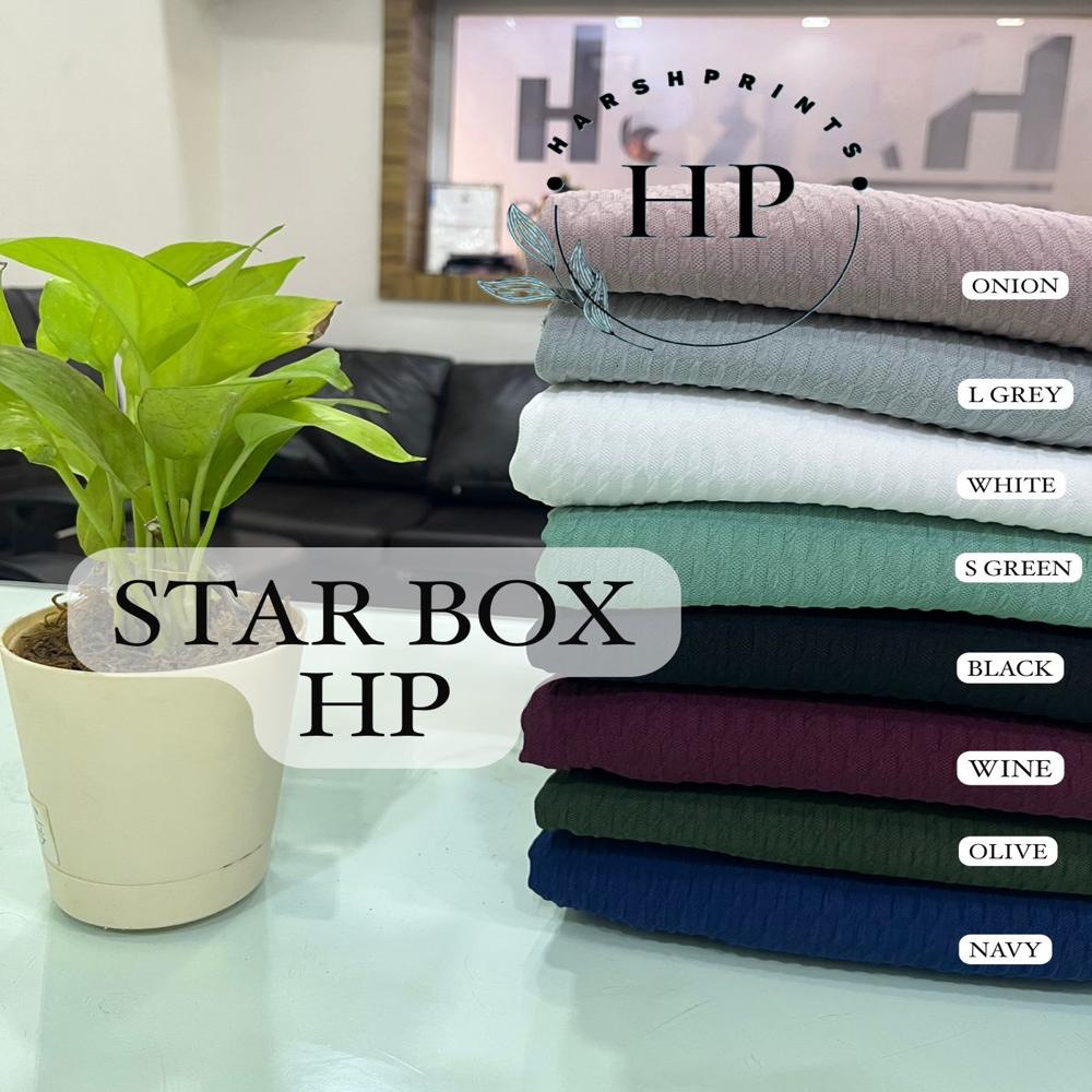 Starbox Knitting Lycra T Shirt Fabrics 