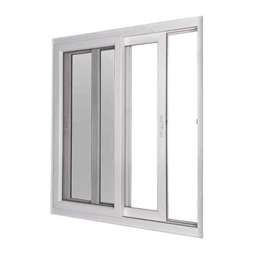 White UPVC Sliding Window