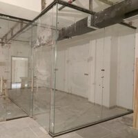 Frameless Toughened Glass - Surface: Glossy